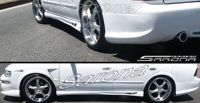 Custom Nissan Maxima  Sedan Side Skirts (1995 - 1999) - $399.00 (Part #NS-038-SS)